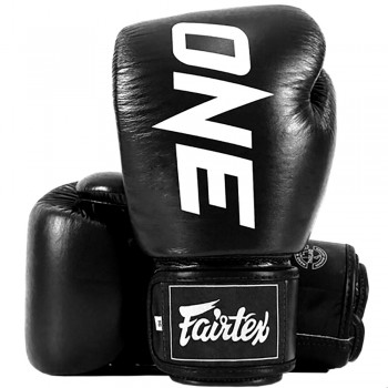 Fairtex BGV1 "One"​ Боксерские Перчатки Тайский Бокс Черные